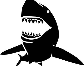 Shark tooth svg | Etsy