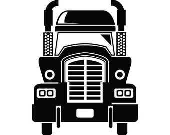 Free Free 276 Semi Truck Front View Svg SVG PNG EPS DXF File