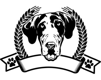 Download Great dane svg | Etsy