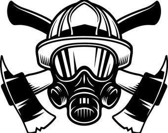 Download Firefighter svg | Etsy