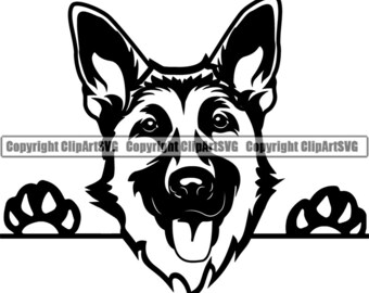 Download Free German Shepherd Svg Etsy SVG Cut Files