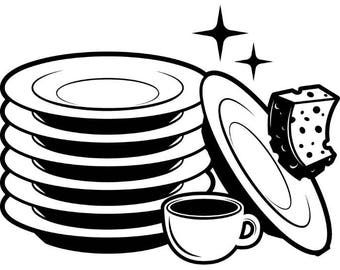 Dirty Dishes 2 Clean Dishwasher Cleaning Maid Service Housekeeper Housekeeping Logo SVG EPS PNG Digital Clipart Vector Cricut Cutting Dirty Dishes 2 Clean Dishwasher Cleaning Maid Service Housekeeper Housekeeping Logo SVG EPS PNG Digital Clipart Vector Cricut Cutting