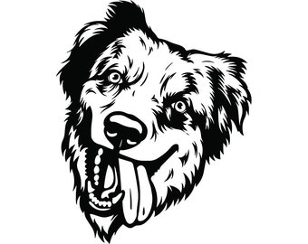 Download Australian shepherd svg | Etsy