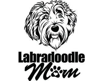 Download Labradoodle svg | Etsy