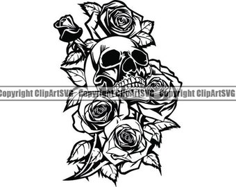 Download Skull Tattoo Svg Etsy