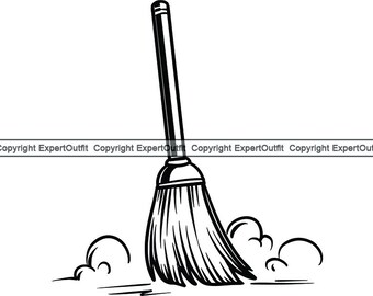 Broomstick Svg Etsy