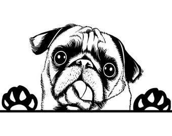 Download Pug svg | Etsy