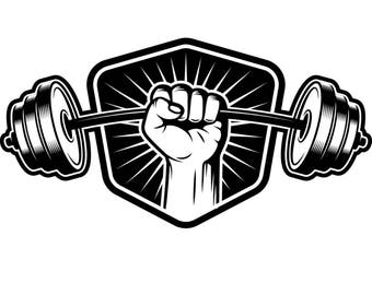 Dumbbell 7 Hand Weightlifting Bodybuilding Fitness Workout Etsy