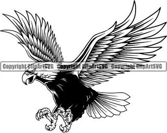 Eagle Svg Etsy