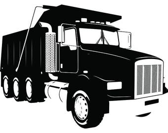 Download Dump truck svg | Etsy