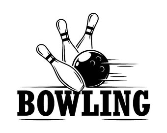 Download Bowling strike svg | Etsy