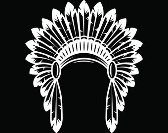 Download Indian Headdress 1 Native American Head Dress Tribe Chief ...