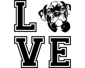 Download American bulldog svg | Etsy