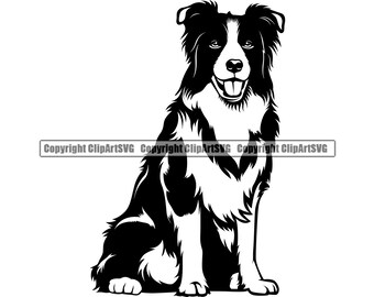 Download Border Collie Svg Etsy