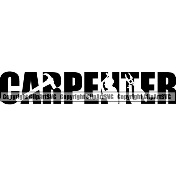 Download Carpenter Home House Repair Service Construction Building Etsy