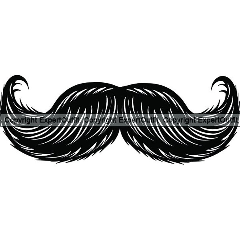 Barber Moustache Hair Lip Face Beard Shave Trim Style Bushy Etsy