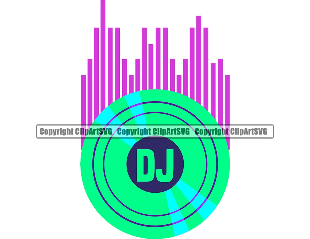 DJ Disc Jockey Music Turntable Record Player Mixer Album Vinyl Etsy