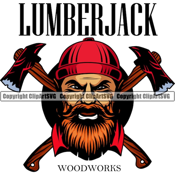 Lumberjack Axe Ax Saw Mill Lumber Tool Forrest Tree Chop Cut Wood Man Lumber Silhouette Text Name Design Logo SVG PNG Vector Clipart Cut