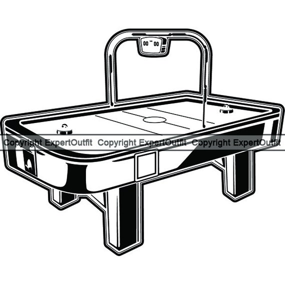 Air Hockey 7 Game Hockey Sport Leisure Table Fun Play Etsy