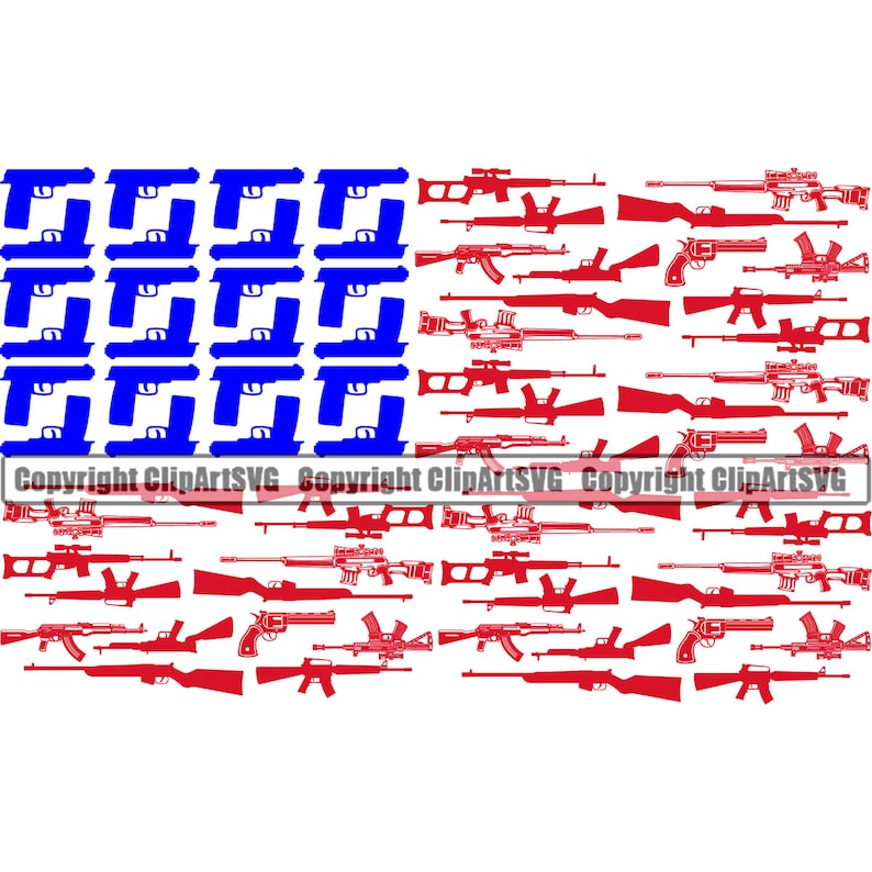 Download Gun Flag USA United States America Pistol Rifle Bullet ...