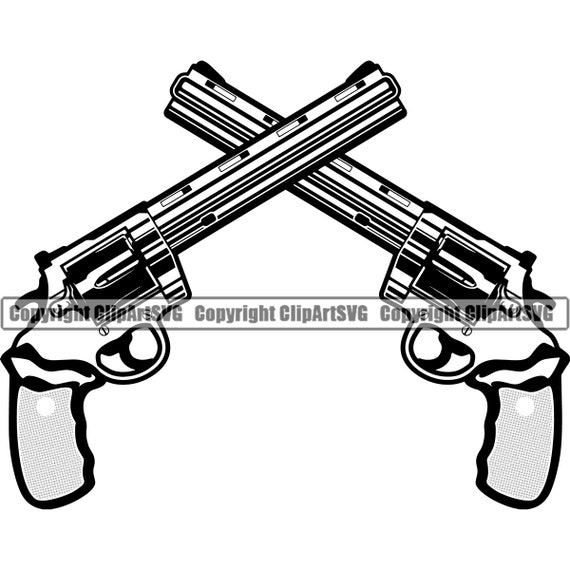 Pistol 4 Chamber Revolver Gun Weapon Permit Armed Personal | Etsy
