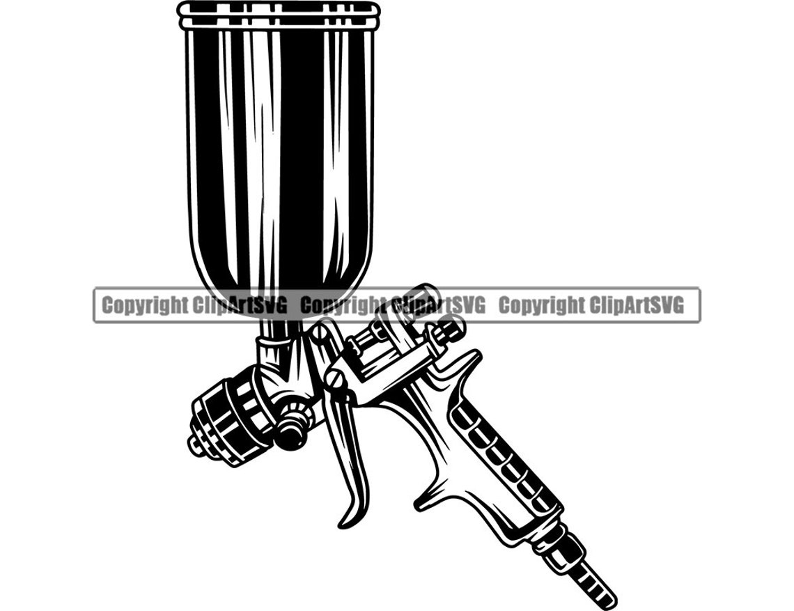 Spray Paint Air Gun Mechanic Sale Auto Car Body Part Biker Fix Etsy