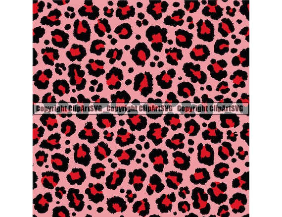 Animal print pink leopard seamless Royalty Free Vector Image