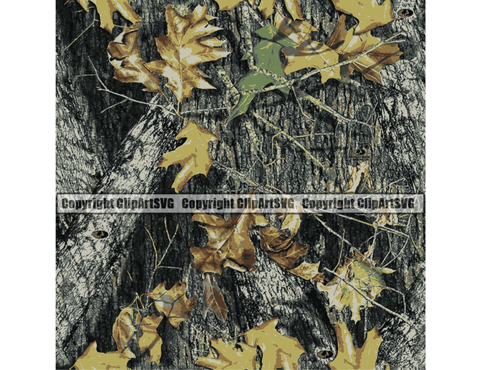 Tree Camo Camouflage Seamless Pattern War Print Military Woods - Etsy