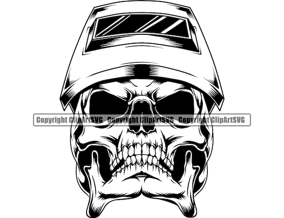 Welder Welding Skull Steel Metal Torch Safety Mask Mechanic - Etsy