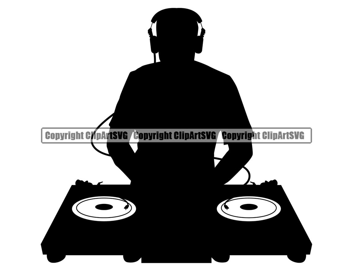 DJ Disc Jockey Music Turntable Record Player Mixer Album Vinyl - Etsy