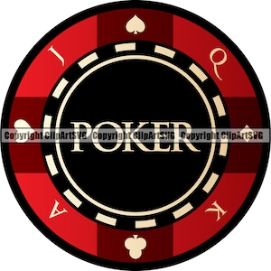 Poker Chip Soldi Contanti Scommessa Carta da gioco Giocatore d'azzardo Gioco d'azzardo Casinò Scommesse Blackjack Gioco Texas Hold Em Logo SVG PNG Clipart Vector Cut