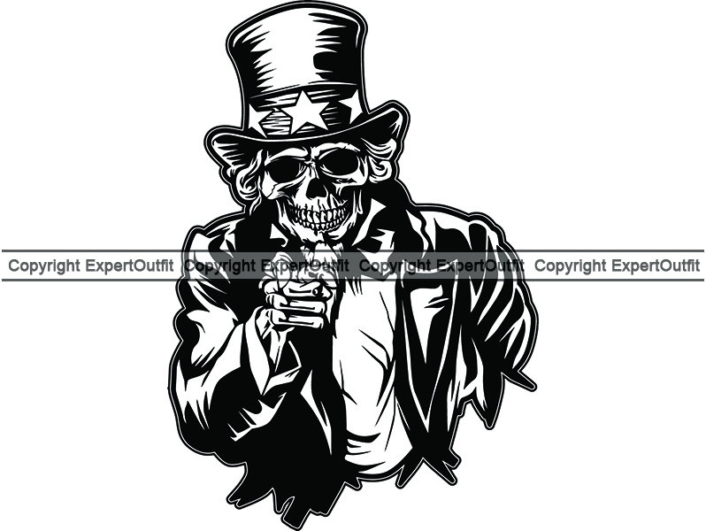 Aggregate 78+ uncle sam skull tattoo best - in.eteachers