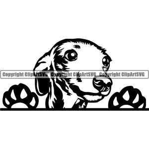 Greyhound #18 Peeking Dog Race Pedigree Canine Purebred K-9 Pet Italian Animal Whippet Logo. SVG. PNG Vecteur Clipart Cricut Coupe Coupe