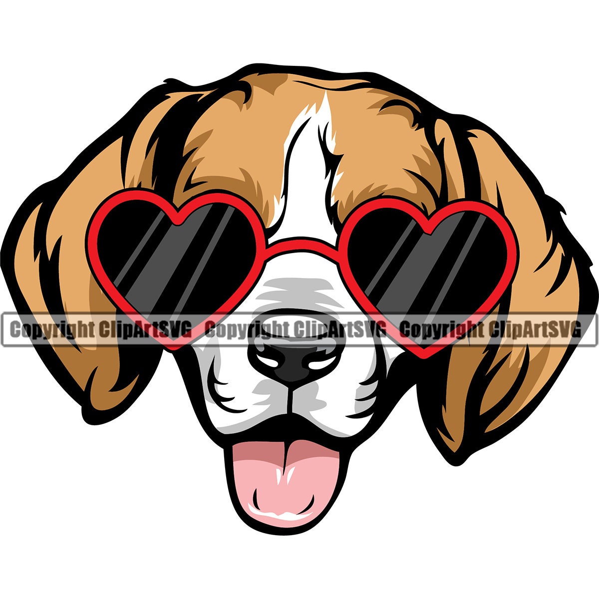 Beagle Dog Heart Sunglasses American Breed Paw Puppy Pup Pet Etsy