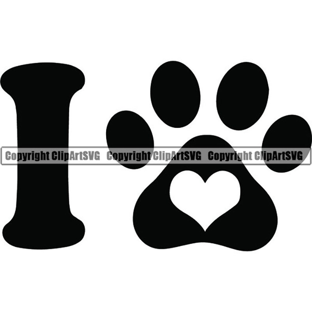 Paw Print 7 Heart Love Dog Puppy Cat Kitten Animal Footprint - Etsy Ireland Paw Print 7 Heart Love Dog Puppy Cat Kitten Animal Footprint - Etsy Ireland