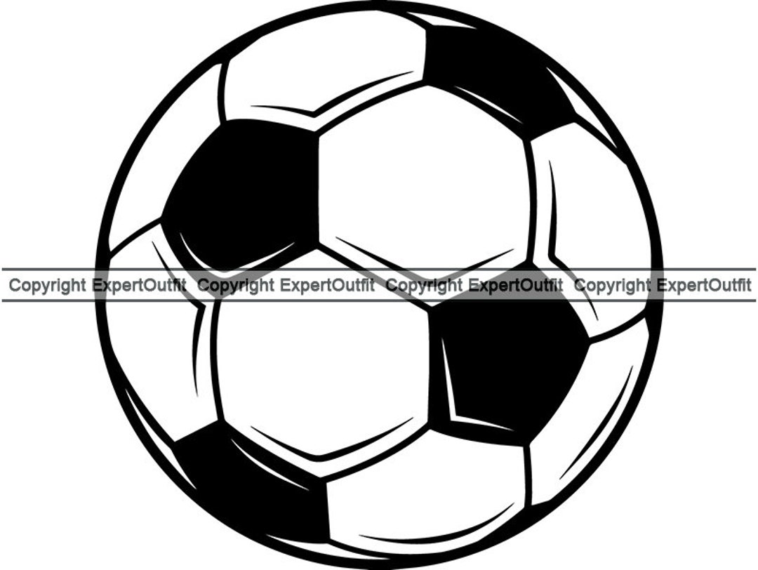 Soccer Ball Round Futball Sports Field Goal Game Equipment Etsy