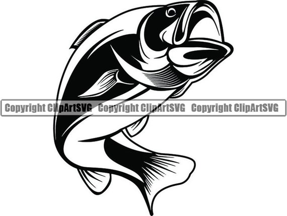 Free Largemouth Bass Bass Svg SVG PNG EPS DXF File