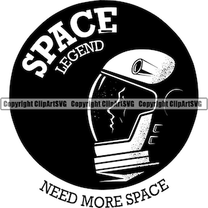 Astronaut Helmet Space Suit Moon Shuttle Nasa Space Exploration Astronomy Spaceship Rocket Launch Logo .SVG .PNG Vector Clipart Cut Cutting