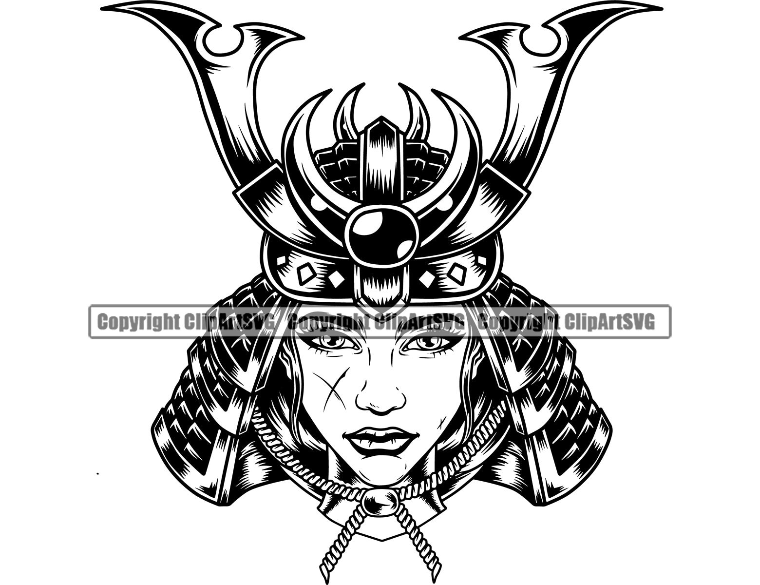 Female Samurai Hannya Mask Japan Warrior Battle Helmet Sword - Etsy ...