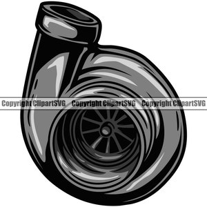 Turbosprężarka Mechanik Część Samochodowa Szybka Prędkość Wyścig Motocyklowy Wyścigowy Kierowca Naprawa Warsztat Samochodowy Projekt Garażu Logo SVG PNG Clipart Wektor Cięcie Pliku