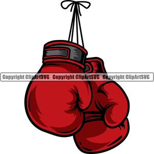 Luvas de boxe Luta Lutador MMA Arte Marcial Mista Boxer Kickboxing Equipamento Esportes Caixa de Jogo Logotipo SVG PNG Clipart Arquivo de corte