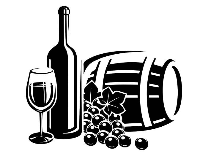 Download Wine Logo 33 Winery Wineglass Bottle Glass Grape Vine ...