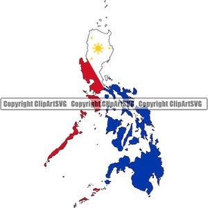 Philippines philippin Asie asiatique pays monde National Nation drapeau carte Logo Art. JPG. PNG Clipart Clip Art Design graphique télécharger fichier