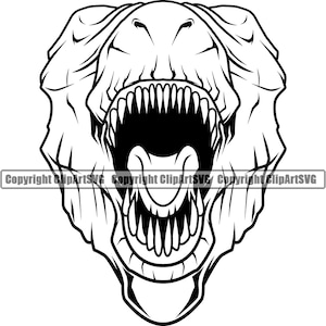 Dinosaur T-Rex Tyrannosaurus Rex Mask Doctor Nurse Face Cover Facemask Animal School Mascot Art Design Logo SVG PNG Clipart Vector Cut File