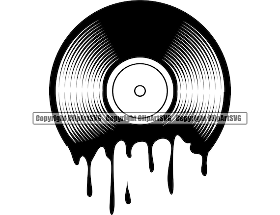 Download Vinyl Record Album Melting Dripping Music Turntable Player Etsy