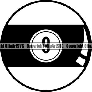 Billiards Nine Ball #2 Billiards Eight 8 9 Ball Sports Pool Game Snooker Table Competition Logo .SVG .PNG Clipart Vector Cricut Cut Cutting