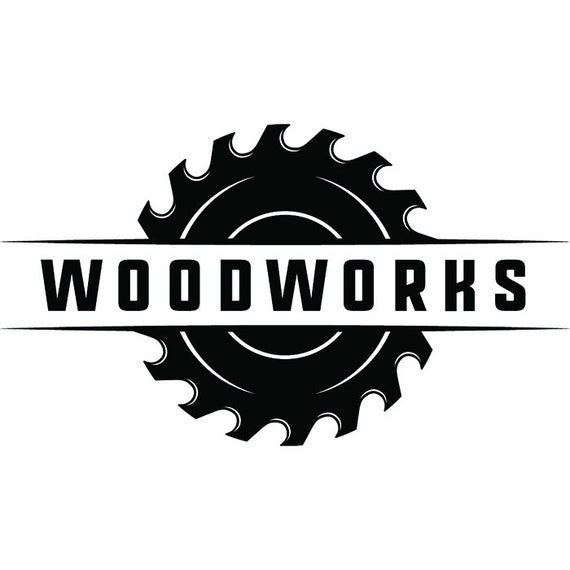 Woodworking Logo 29 Saw Blade Tool Craftsman Carpenter 