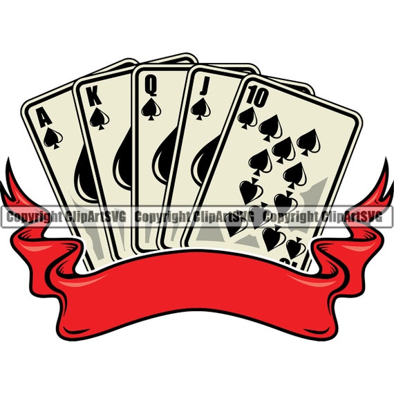 King Of Spades. Original Design Royalty Free SVG, Cliparts