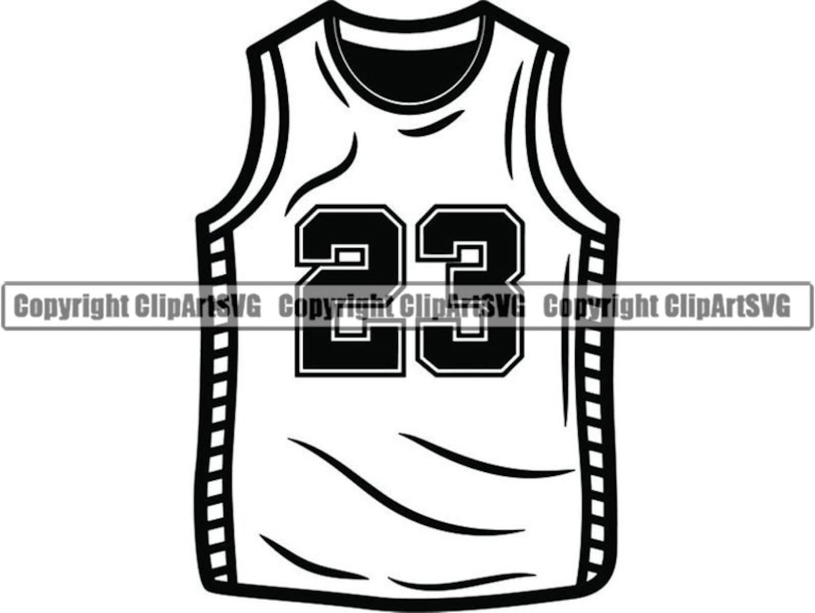 Basketball Jersey 1 Player Team Uniform Shirt Ball Hoop Sport Etsy