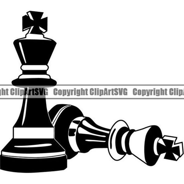 Chess Logo #2 Winner Win Chessboard Setup Board Game Player Club Competition FIDE Master Logo .SVG .PNG Clipart Vector Cricut Cut Cutting